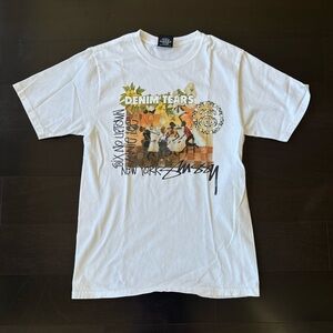Stüssy denim tears T-shirt